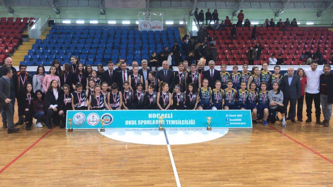 Kocaeli Liseler Arası Genç Kızlar Basketbol Şampiyonu Namık Kemal Anadolu Lisesi